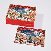 Hersteller Großhandel Maßgefertigtes Frohe Weihnachten Puzzle Spielzeug 1000/500/300/100 Teile Karton Weihnachtspuzzle Mit Box