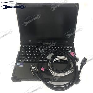 Kit de câbles de diagnostic 12 broches pour chariots élévateurs Mitsubishi, incluant Diagnozer + ordinateur portable V110 - Product Image 3