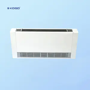 2023 vendita calda su misura ultra sottile esposto acqua verticale a parete ventilconvettore per riscaldamento e raffreddamento commerciale