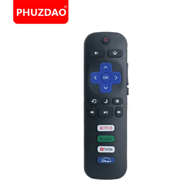 Replaced RC280 RC282 TV Remote Control Compatible for Roku TCL Hisense Element Insignia JVC Roku Series Smart TVs in Stock