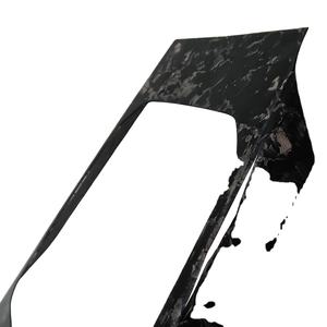 Para <span class=keywords><strong>BMW</strong></span> 2 Series G42 <span class=keywords><strong>2022</strong></span> <span class=keywords><strong>220d</strong></span> 220i 230i patrón forjado Control Central tablero consola Panel de cambio de marchas cubierta Interior embellecedor - Product Image 1