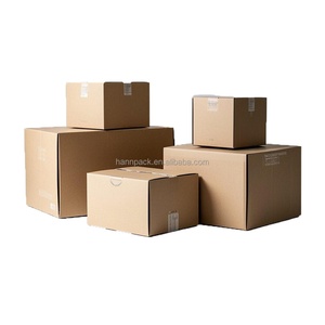 Biodegradable Custom Design Square <b>Containers</b> Cardboard Box Corrugated Paper Packaging Box for Delivery Mailing - Product Image 6