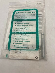 PLC PEPPERL+<strong>FUSCH</strong> NBBI.5-8GM50 E2-V3 INDUCTIVE SENSOR 10-30VDC 1.5MM SEN NIB Warranty Product - Product Image 1