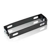 Support de plaque d'immatriculation en alliage d'aluminium pour motos véhicules électriques Support réglable rectangulaire modifié CNC Matériau en mousse