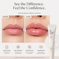 Crème repulpante pour les lèvres à marque privée à l'acide hyaluronique – Hydrate instantanément, minimise les ridules, exfolie et hydrate pour le soin des lèvres