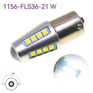หลอดไฟเบรค LED รุ่น 1157 BAY15D P21/5W ขนาดสั้น 360 องศา 12V 24V หลอดไฟถอยหลัง LED รุ่น 1156 BA15S P21W สีแดง น้ำเงิน เหลือง เขียว สำหรับรถยนต์ - Product Image 1