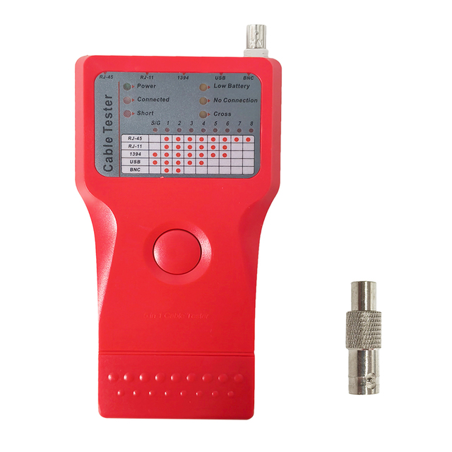 Fangbe Gl-8025 8P 6P Line Finder Telephone LAN Optical Cat5e Cat6 Wire Meter Tracker RJ45 RJ11 UTP/STP Network Cable Tester