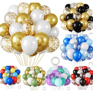 Per Amazon Set di palloncini in lattice metallizzato di paillettes da 30 pezzi per feste di compleanno con decorazione per matrimonio con palloncini natalizi - Product Image 1