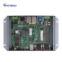 Panneau de commande industriel Ipctech J4125 PC Mini Linux Celeron I3/I5/I7 Ordinateur embarqué sans ventilateur