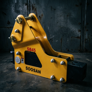 For SB45 New Condition Hydraulic Breaker for Construction Mining Side Type Engine Main Body Included Chisel for 7-14 Tons - Product Image 1
