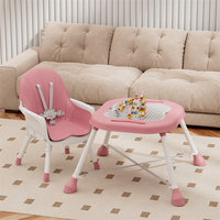 Chaise haute évolutive pour bébé, convertible en chevalet et table à blocs, pour une utilisation quotidienne de la naissance à la petite enfance