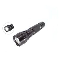 Lampe torche détachable en alliage d'aluminium rouge et verte avec viseur laser 31x150mm pour activités de tir et de chasse en extérieur
