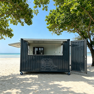 Prefab Mobile With Fast Food Equipment Customized Structure Shipping <b>Container</b> Restaurant - Product Image 2