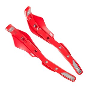 Protectores de Manos para Motocicleta Qiangye, Rojos, Universales, para Todoterreno, Resistentes al Viento, Tamaño Grande - Product Image 4