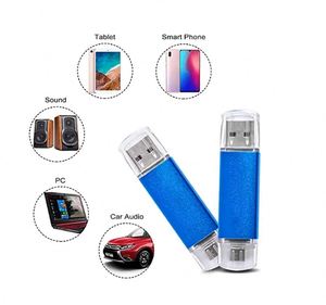 Memoria USB Personalizada con Logotipo, 1GB 2GB 4GB 8GB 16GB 32GB 64GB 128GB, OTG, Doble Función, para Teléfonos Inteligentes Android - Product Image 2