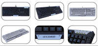 Keyboard komputer bekas, Keyboard mekanik kotak warna Desktop Lord USB 2.0
