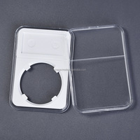 Boîtes de protection pour pièces de monnaie en acrylique PC PS TPU TPE PCCB pour la classification NGC PCGS, boîte de rangement et de présentation
