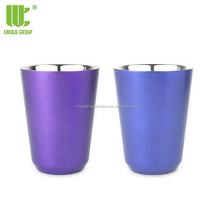 Nuevo diseño Coffee To Go Espresso <span class=keywords><strong>Pixie</strong></span> Apilable Kids Cup Taza de acero inoxidable para té de doble pared - Product Image 2