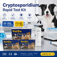 Snelle testkit voor Canine Distemper Virus / Canine Adenovirus (CDV CAV Antigeen Combo Test)