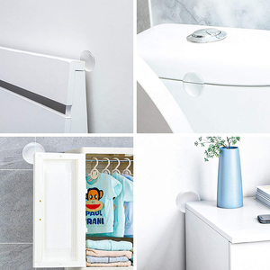 6 pièces butoir de porte adhésif pare-chocs de porte d'armoire protecteur de mur de chaise empêchant d'endommager le bouton de porte d'armoire - Product Image 4