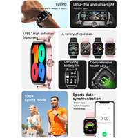 Montre connectée de haute qualité, ultra-fine (9 mm), moniteur de fréquence cardiaque et de pression artérielle, appels Bluetooth, GPS, charge sans fil, étanche IP68, 290 mAh