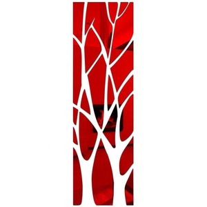 Autocollant mural 3D <span class=keywords><strong>branche</strong></span> <span class=keywords><strong>d</strong></span>'<span class=keywords><strong>arbre</strong></span> pour miroir <span class=keywords><strong>D</strong></span>écoration intérieure autocollant mural en acrylique Autocollant mural étanche auto-adhésif pour surface de miroir - Product Image 3