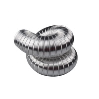 Tuyau d'évacuation flexible rétractable personnalisé, design moderne haut de gamme, multifonctionnel, en aluminium flexible