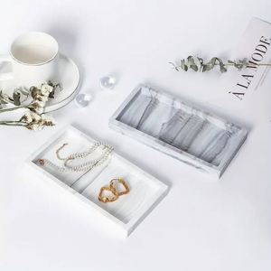 Silicone Storage <b>Tray</b> Bathroom Kitchen Cosmetic Organizer Marble Pattern <b>Perfume</b> Skincare Vanity <b>Tray</b> for Home Decor - Product Image 1