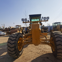 Motoniveladora Usada 140H, Potencia 138kW, Peso 14.7 Toneladas, Motor 3176C VHP, Estado Original, Maquinaria Confiable para Construcción de Carreteras