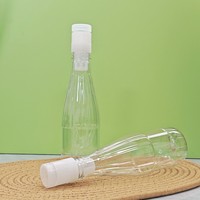 Bouteilles alimentaires filtrées portables en plastique PET sans sucre, avec bouchon anti-poussière et ouverture facile, 28mm/38mm/30g