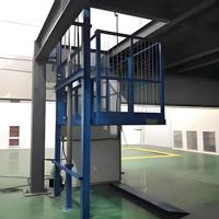 Neuer 220V Hydraulischer Vertikaler Wandmontierter Lastenaufzug für den Heimgebrauch, 500kg Tragfähigkeit, 3m Hubhöhe, Shandong