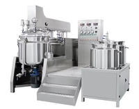 Mélangeur d'émulsifiant à haut cisaillement mobile Offre Spéciale homogénéisateur cosmétique de levage à haut cisaillement pour les aliments avec composants de noyau de moteur de pompe