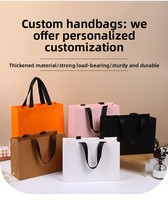 Sacs de shopping de luxe en carton écologique recyclable avec logo personnalisé et poignée en ruban pour bougies et cosmétiques haut de gamme – Vente en gros