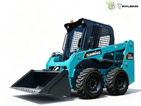 Gebrauchter SUNWARD SWL2830 Kompaktlader CE EPA EURO 5 Diesel Kompakter Bau-Radlader mit Mehrfachanbaugeräten und Motorlager