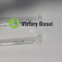 Pièces de banc d'essai : Tubes en verre 45ml, 100ml, 150ml pour banc d'essai d'injection diesel 12PSB