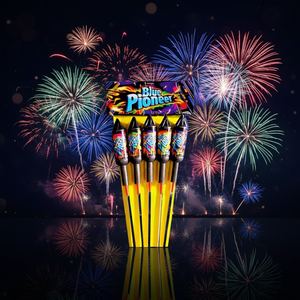 Feux d'artifice en papier multicolores pour les célébrations de mariage - Coups de feu bruyants et effets scintillants, utilisation en extérieur sûre et sans danger - Product Image 4