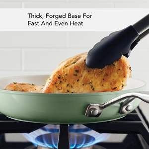 Batterie de cuisine antiadhésive en céramique <span class=keywords><strong>Black</strong></span> <span class=keywords><strong>friday</strong></span> de 9 pièces comprenant des poêles à frire, une casserole, une marmite, durable, chauffage uniforme, allant au four - Product Image 3