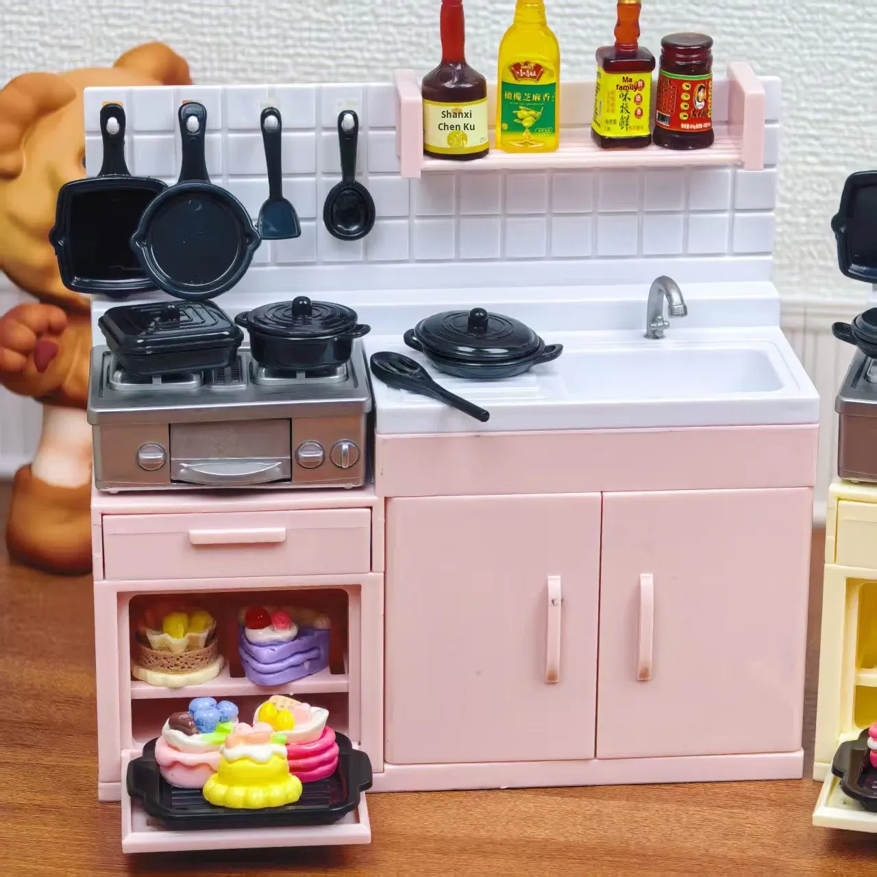Toy Kitchen Set - Doll Kitchen Set for Pretend Play, image size:1280x1280