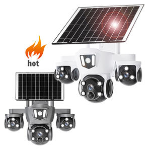 Telecamera di sicurezza di sorveglianza WiFi 5K per esterni/casa/cupola, vista Pan-Tilt a 360 °, 9MP, rilevamento del movimento e sirena, Audio a 2 vie - Product Image 1