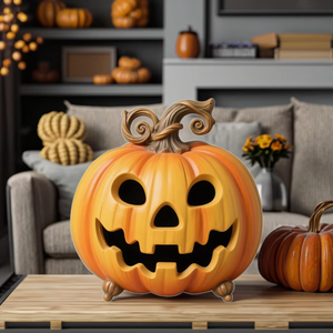 Calabaza <span class=keywords><strong>de</strong></span> Halloween Decoración <span class=keywords><strong>de</strong></span> resina Interior Hogar Oficina Fiesta Decoraciones Otoño Acción <span class=keywords><strong>de</strong></span> <span class=keywords><strong>Gracias</strong></span> Regalos <span class=keywords><strong>de</strong></span> Año Nuevo Pequeño Grande <span class=keywords><strong>para</strong></span> niños - Product Image 3