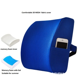 SZPAN <strong>Large</strong> Memory Foam Lumbar Pillow Perfect <strong>Cushion</strong> <strong>for</strong> Car Computer Desk Seat Back Support <strong>for</strong> Office Chair Reading <strong>Bed</strong> Rest - Product Image 2