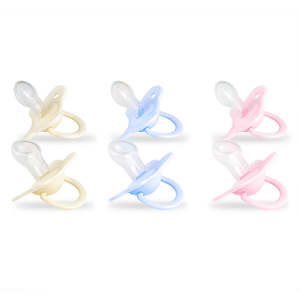 Chupetes <span class=keywords><strong>de</strong></span> Silicona para Bebés <span class=keywords><strong>de</strong></span> 0 a 12 Meses, Libres <span class=keywords><strong>de</strong></span> BPA y Látex, Fáciles <span class=keywords><strong>de</strong></span> Sostener, Suaves, Aptos para Lavavajillas, con Forma <span class=keywords><strong>de</strong></span> Pezón - Product Image 5