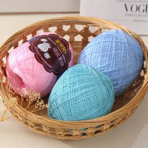 Высококачественная 100% камвольная кашемировая пряжа 2/60 нм Смешанная окрашенная причудливая пряжа для женщин вязаный кардиган для плетения - Product Image 3