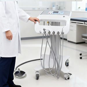 Carrello Mobile per Studio Dentistico con Supporto per Scanner Intraorale Elettrico e Monitor - Product Image 3