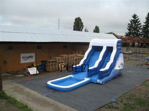 Cour extérieure vague <span class=keywords><strong>baie</strong></span> <span class=keywords><strong>piscine</strong></span> gonflable toboggan enfants et adultes château gonflable paradis usine directe bienvenue à acheter - Product Image 6