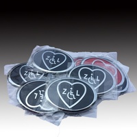 Individuelles Auto-Emblem 3D Kunststoff Auto-Logo ABS Stark Klebend Wasserdichter Chrom-Aufkleber für Kundenetiketten