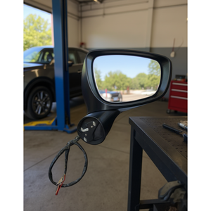 Retrovisor Eléctrico Lateral Izquierdo con Calefacción y Luz Direccional para Mazda Cx5 2016-2018, Repuesto Negro para Reparación y Uso Principal - Product Image 1