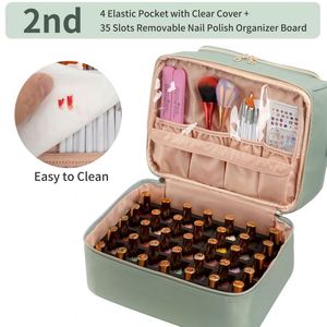 Free Sample Portable Waterproof Make up Pouch Cosmetic Bags and <b>Cases</b> <b>Professional</b> <b>Makeup</b> Bag Travel <b>Case</b> for Men - Product Image 6