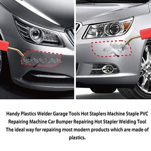Zwarte kunststof lasapparaat garagegereedschap handige hete nietmachines machine PVC kunststof reparatiemachine autobumper reparatie - Product Image 5