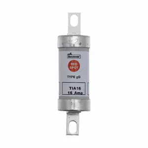 TIA16 16A Bussmann Series Red Spot Offset Bolted Tags BS88 Fuse Links Cartridge Fuses